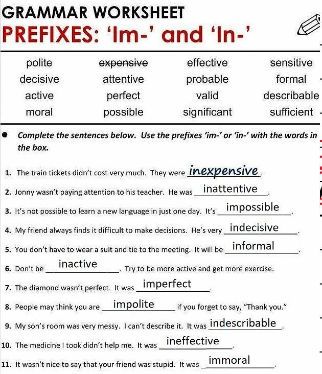 Prefixes of adjectives. Префиксы в английском языке упражнения. Отрицательные префиксы в английском языке. Отрицательные префиксы в английском языке упражнения. Negative prefixes Worksheets.