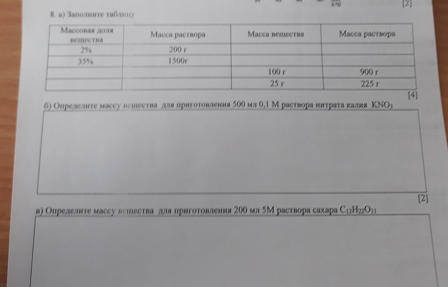 Выпарили 0 1 кг 5 процентного раствора сахара какая масса сахара осталась на стенках чашки