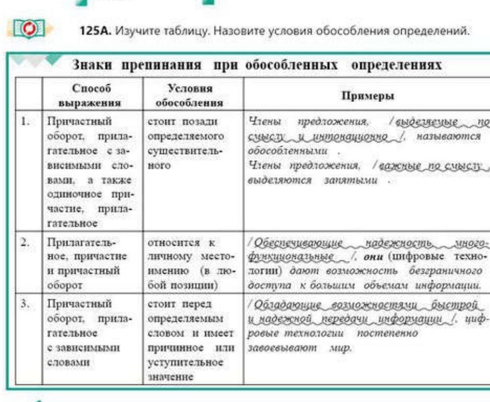 Назовите общие условия обособления определений