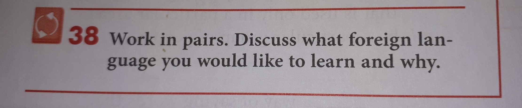 Work in pairs discuss the questions