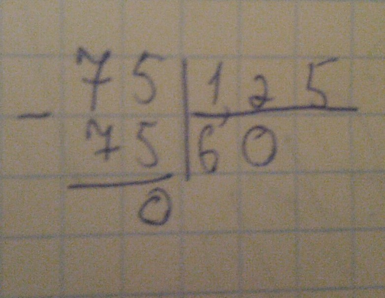 8 разделить на 1 4 решение. 75 1 25 Столбиком. 75 25 В столбик. 1.75:75 Столбиком. 75 1 25 В столбик разделить.
