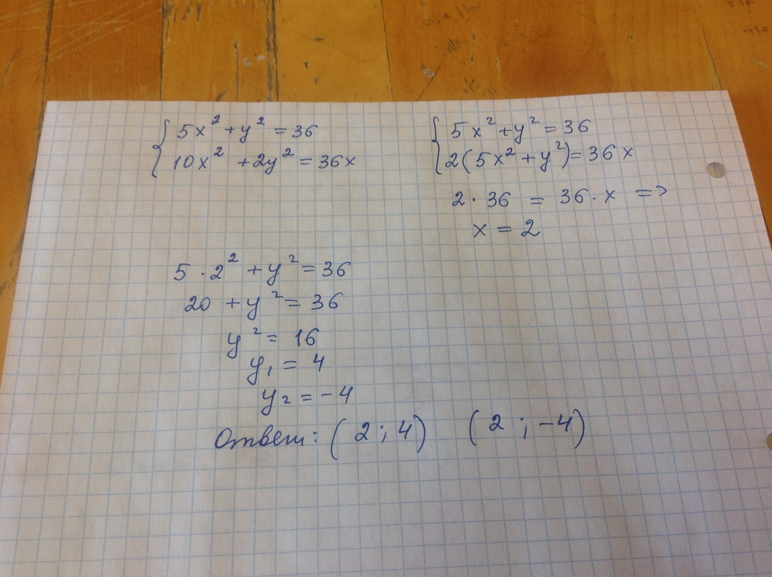 Решить уравнение 5x 4y 3x 2y. 5х2 у2 61 15х2 3у2 61х. 5х^2+у^2=36 и 10х^2+2у^2=36х. Х2 2у2 36 3х2 2у2 -20. 2х=10.