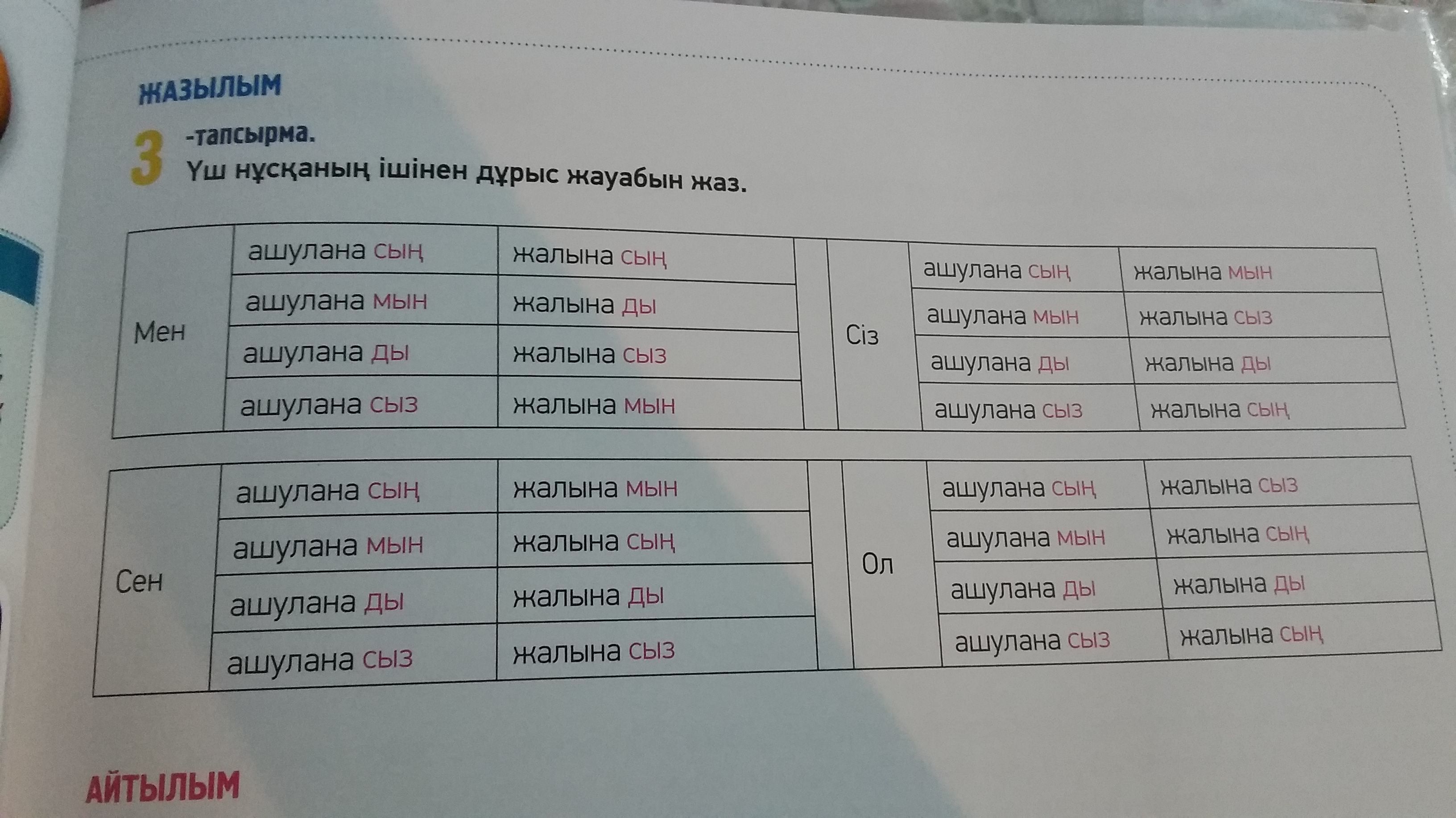 члены перевод на казахский язык фото 43