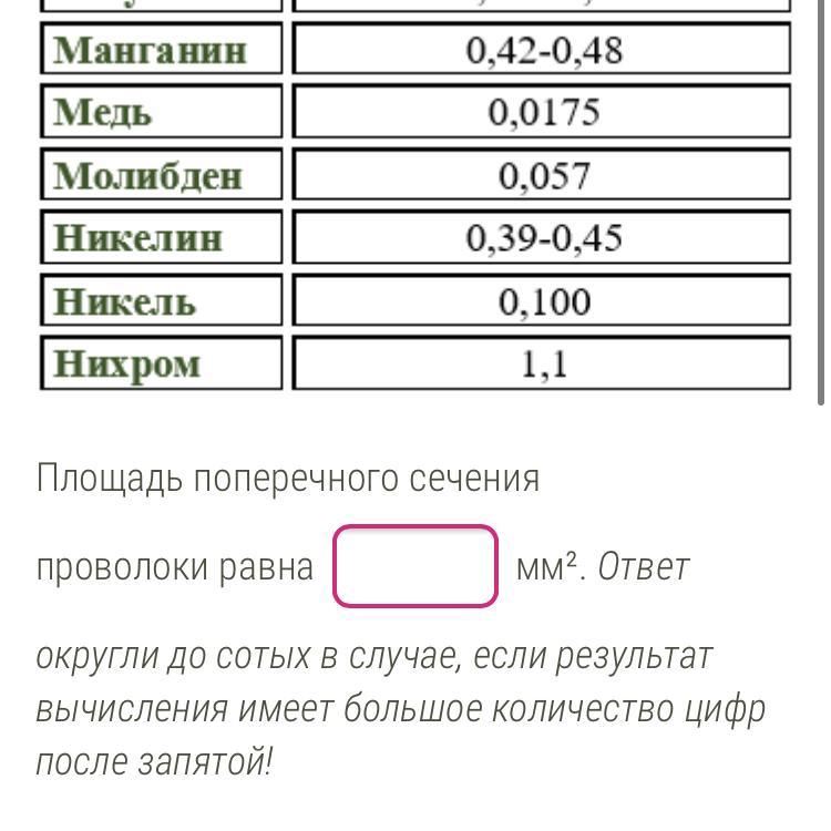 Сопротивление никелинового. Сопротивление никелевой проволоки. Площадь поперечного сечения проволоки равна. Как определить длину никелевой проволоки. Удельное сопротивление никелиновой проволоки 0,42ом мм/м.