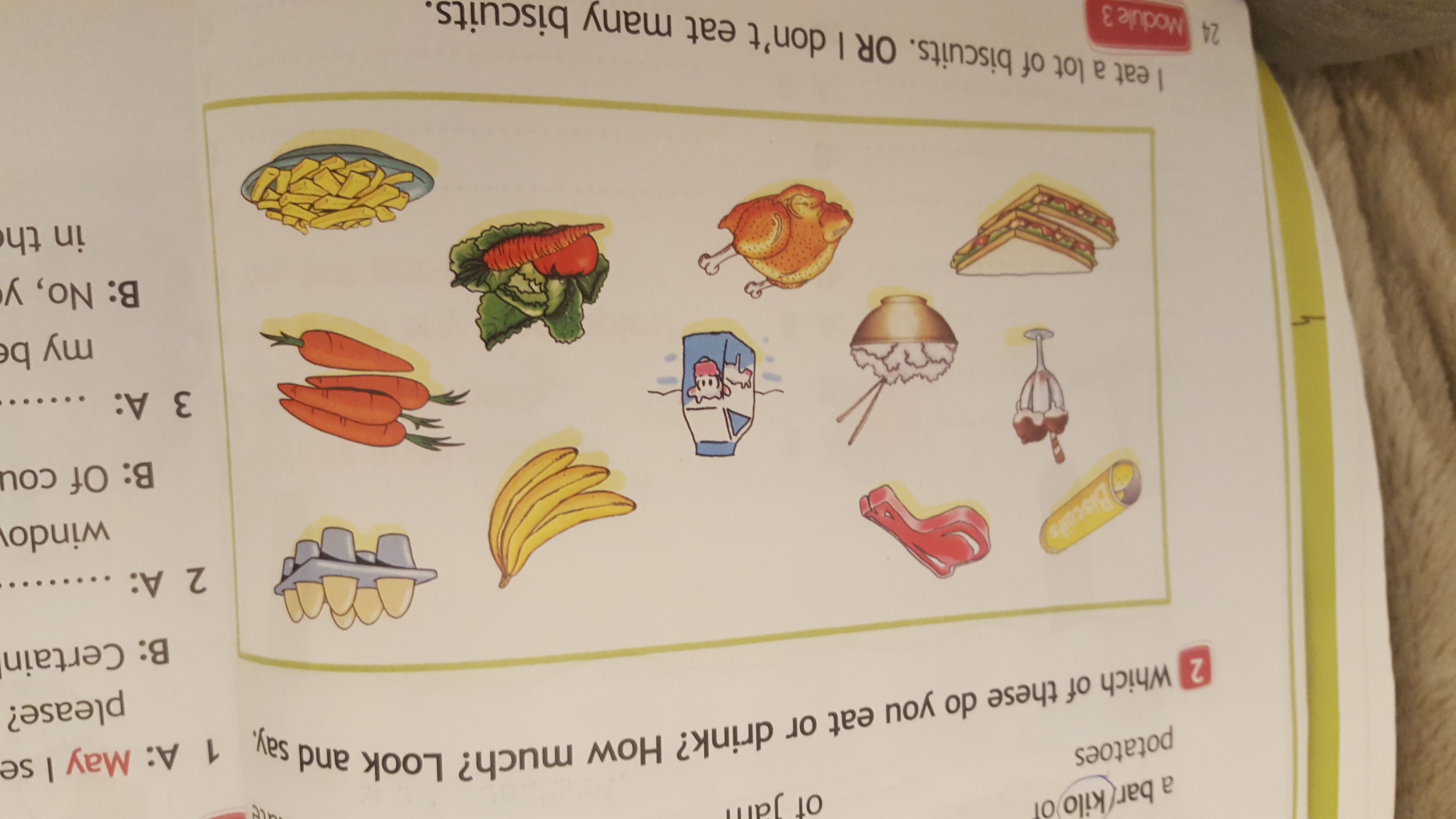 Which one is this. Biscuits much или many. How much how many. How much Biscuits или how many. Which of these do you eat or Drink how much look and say.