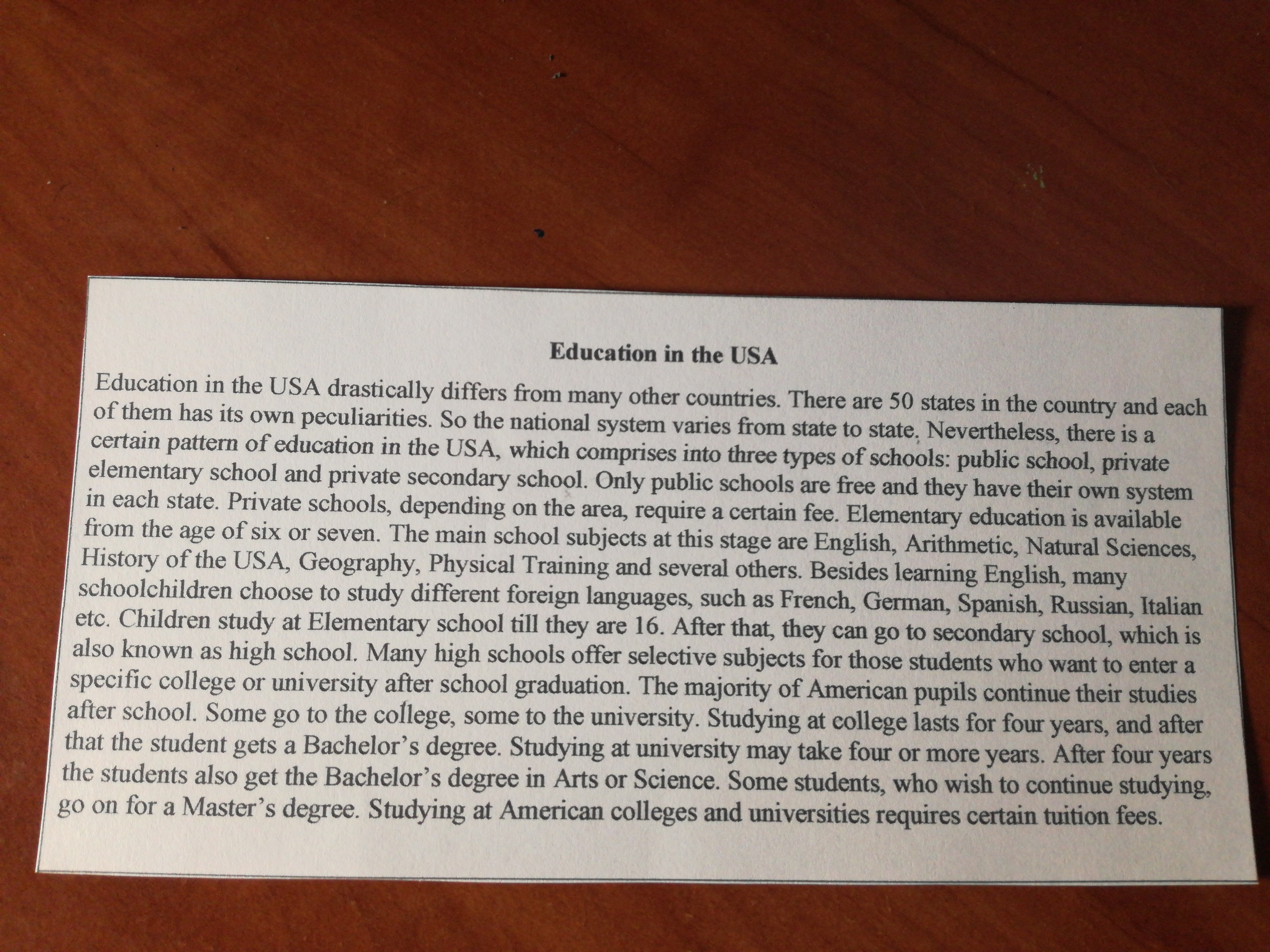 Education перевод. Перевод текста the USA. USA текст. Education in the USA текст. Education in the USA текст с переводом.