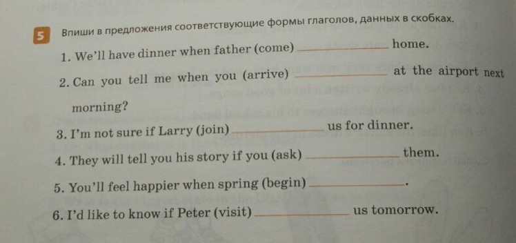 Вставьте глаголы в скобках. Впиши в предложения соответствующие формы глаголов данных в скобках. Впишите соответствующие формы глаголов в предложении be. Впиши в предложения соответствующие формы глаголов из скобок. Впиши предложения данные в скобках глаголы в соответствующих формах.