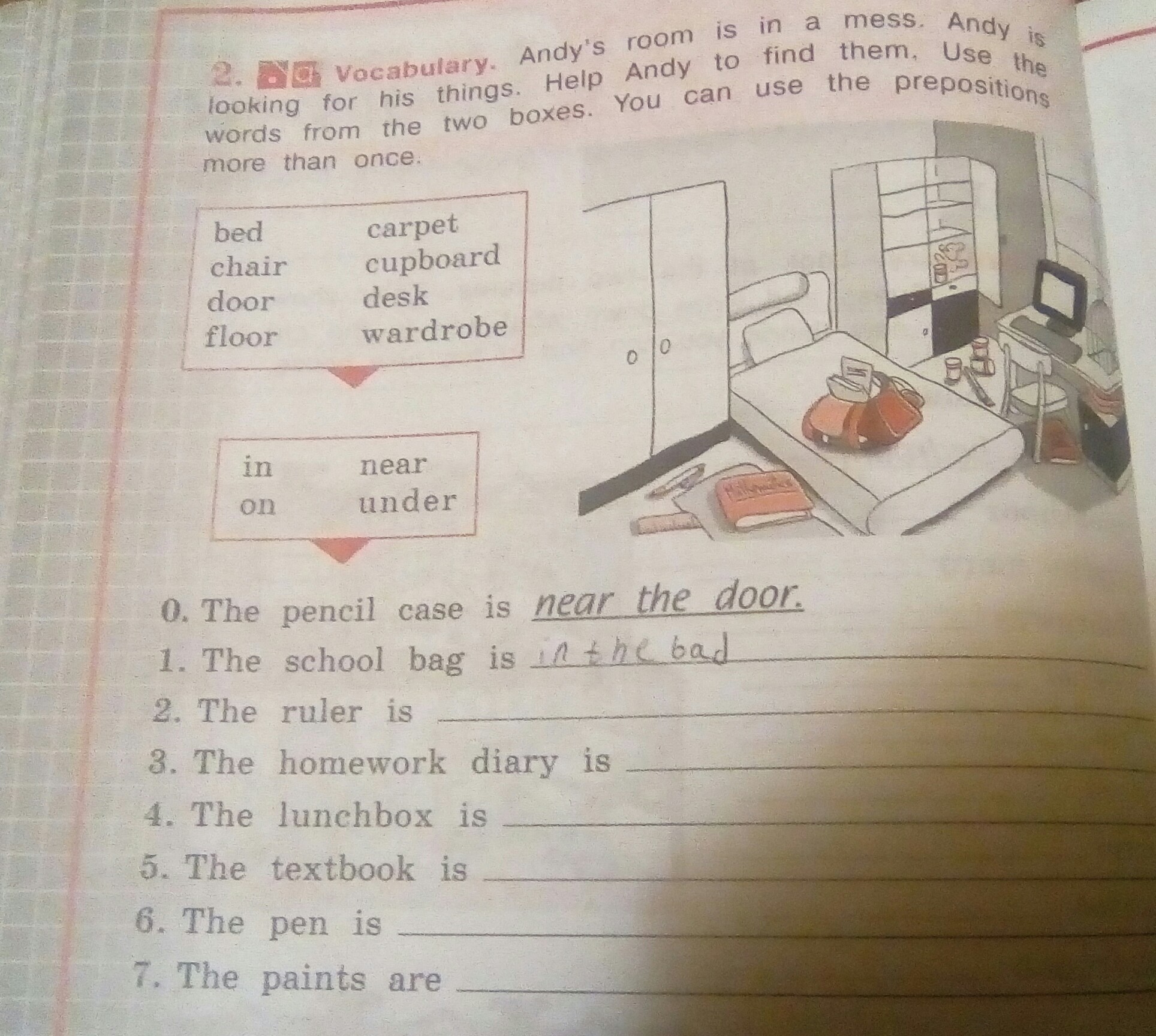 Look at this mess. Andy Room is in a mess Andy is looking английский 4 класс. Andys Room is in a mess Andy is looking for his things ответ. There is a Pen in the lunch Box английский язык. There is a Pen in the lunch Box английский язык 3 класс.