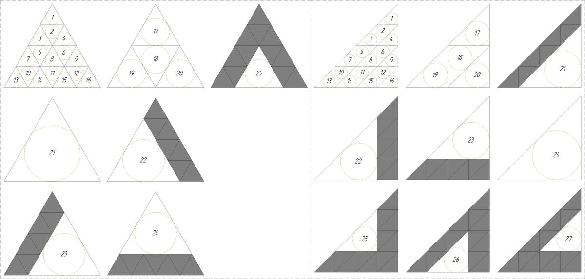 Варианты фигур. 22 Треугольника в одной фигуре. Укажите закономерный вариант фигуры. 3 Столбика варианты фигур. Найдите 27 треугольников в фигуре на рисунке 103 ответы.