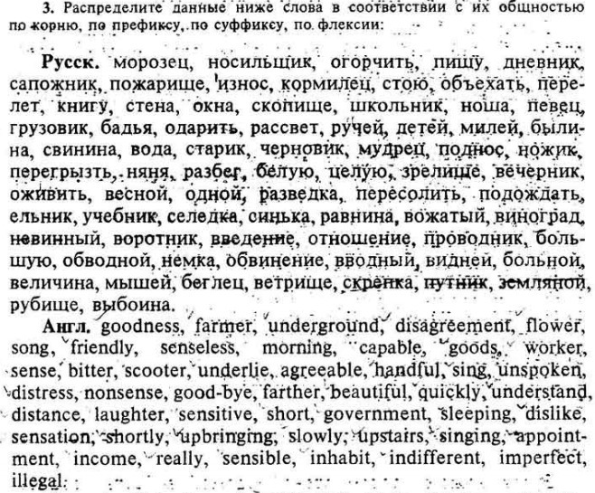 Данные ниже. Распределите данные ниже слова в соответствии с их общностью по корню. Распределите данные ниже глаголы. Общностью по корню, префиксу, суффиксу, флексии. Распределите данные ниже слова по рубрикам съезд Ладья.