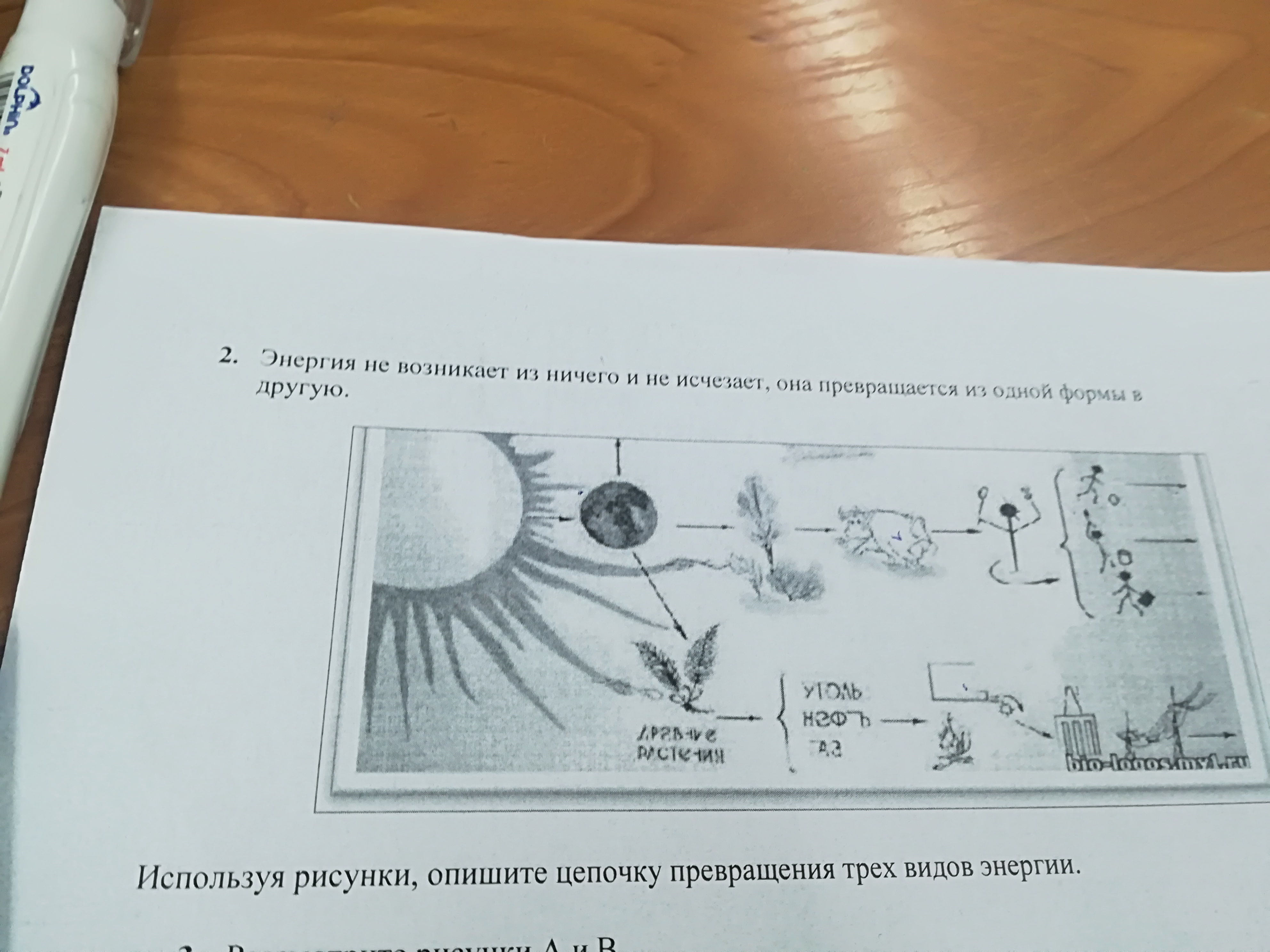 С помощью рисунка опишите