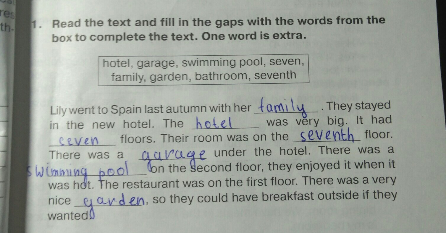 Read the following words. Read the text and fill in the missing Words 5 класс. Read the text с ответами. Английский 4 класс read the Words. Read and fill in перевод.