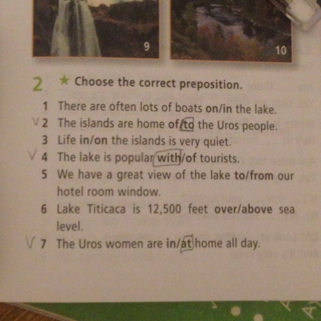 Fill in the correct word track boat. Choose the correct preposition ответы 5 класс. Choose the correct preposition there are often lots of Boats on/in the Lake. There is a lot of или there are a lot of Windows in the Room. There is a great view.