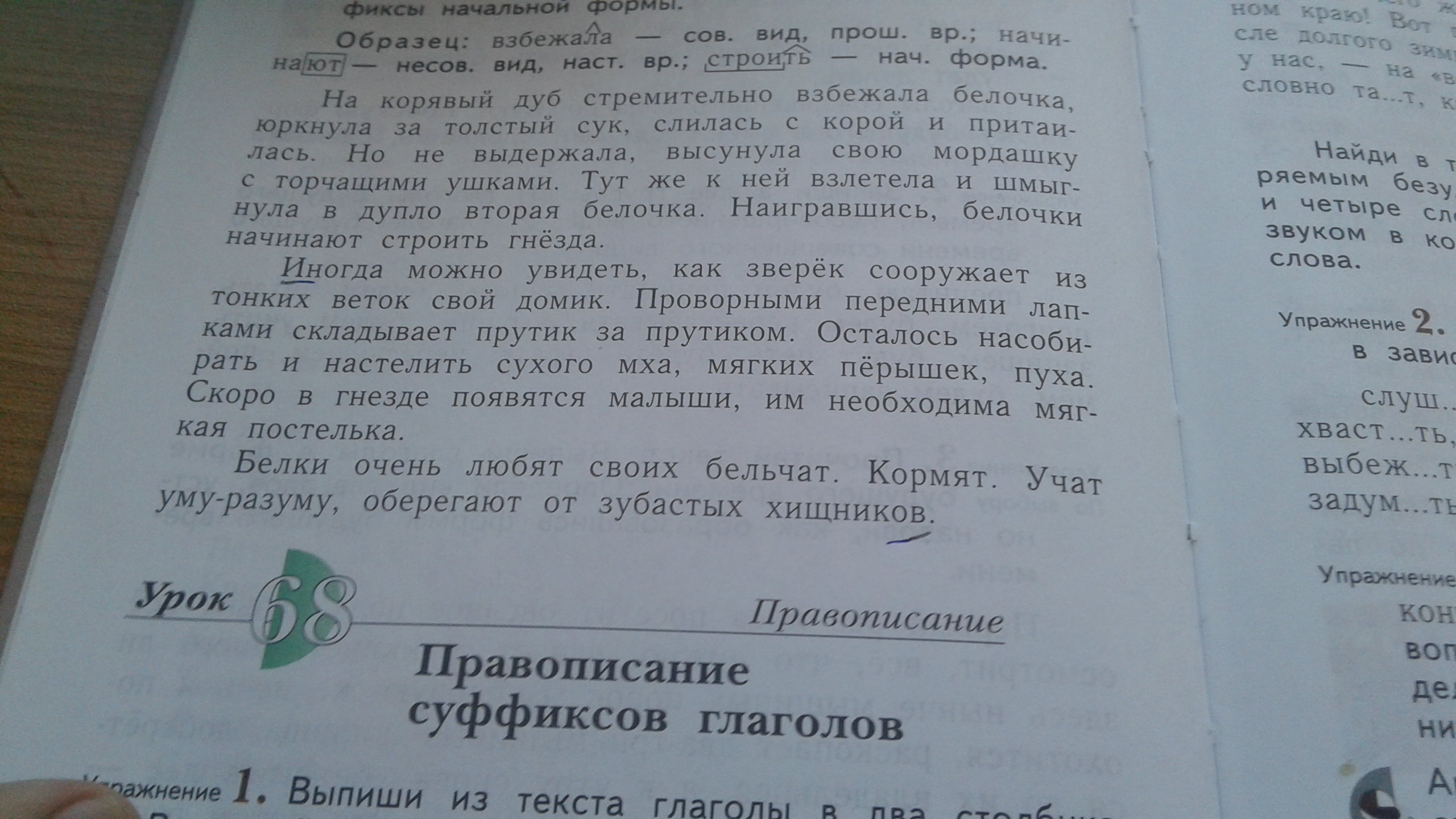 Запиши начальную форму. Прочитайте текст выпишите глаголы определите их вид. Выпиши глаголы определи их вид устно Подбери. Вид глагола юркнула. Прочитай текст выпиши глаголы определи их вид и спряжение.