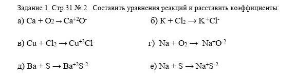 К+cl2 уравнение реакции. Расставить коэффициенты хром +о2=хром2о3.
