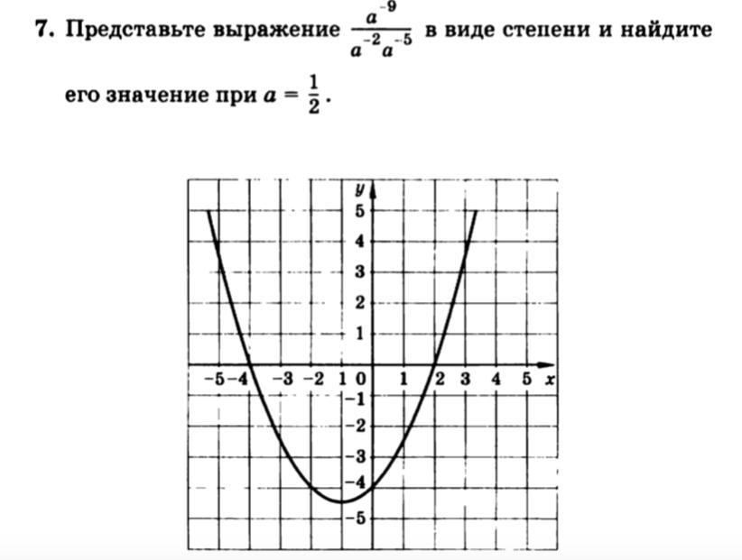 Определите значение x при котором функция