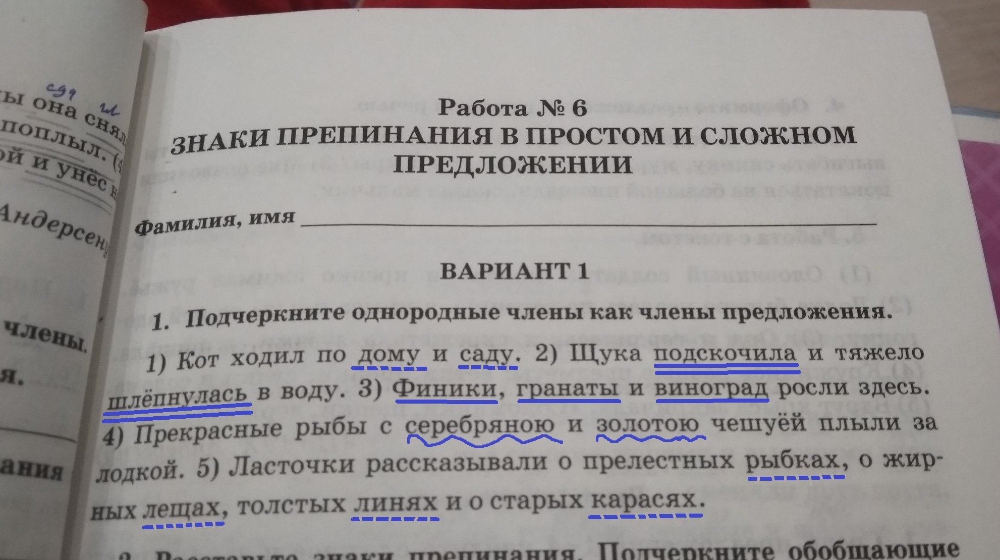 однородные члены предложения любил купец детей своих больше своего богатства фото 32