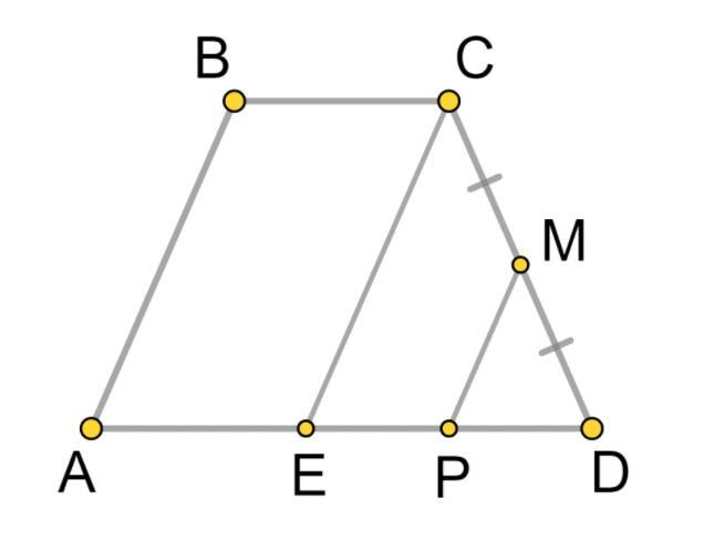 В трапеции точка е середина основания ад. В трапеции ABCD боковая сторона ad. На рисунке 27-41 точки m p r. На рисунках 27-41 точки no r расположены.