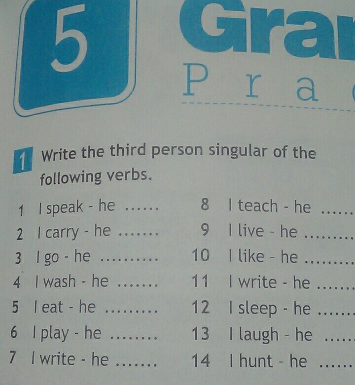 Write the third person singular. Write the third person singular of the following verbs. Английский язык write the person singular. Write the third person singular of the verbs.