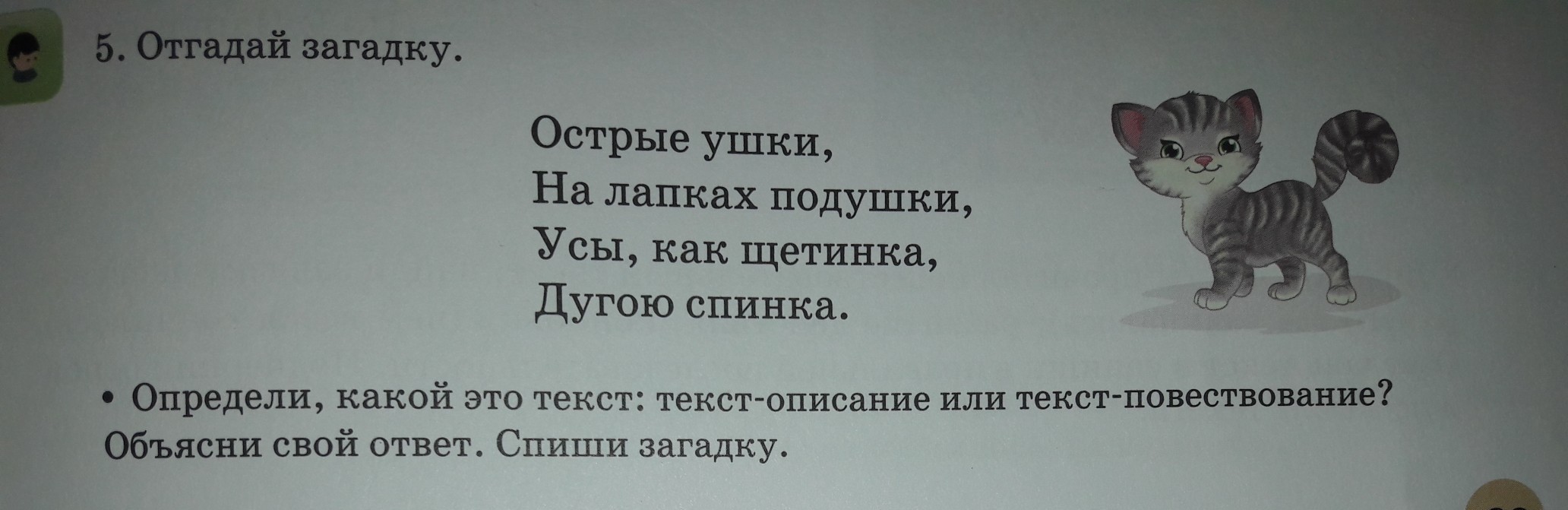 Остер загадки. Загадка это описание или повествование объясни свой ответ.