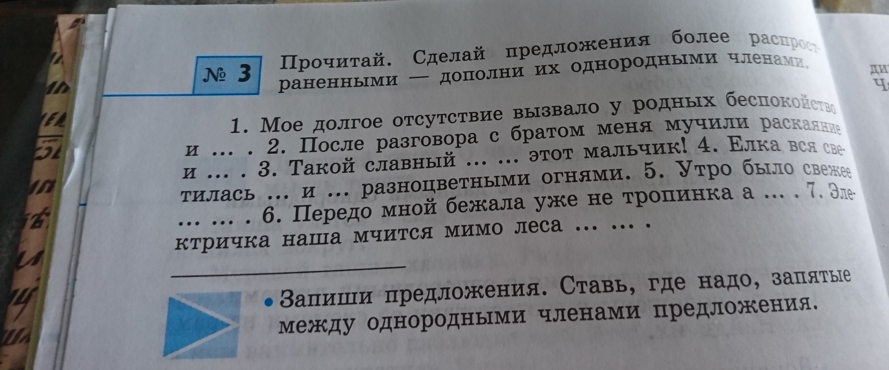 однородные члены предложения любил купец детей своих больше своего богатства фото 47