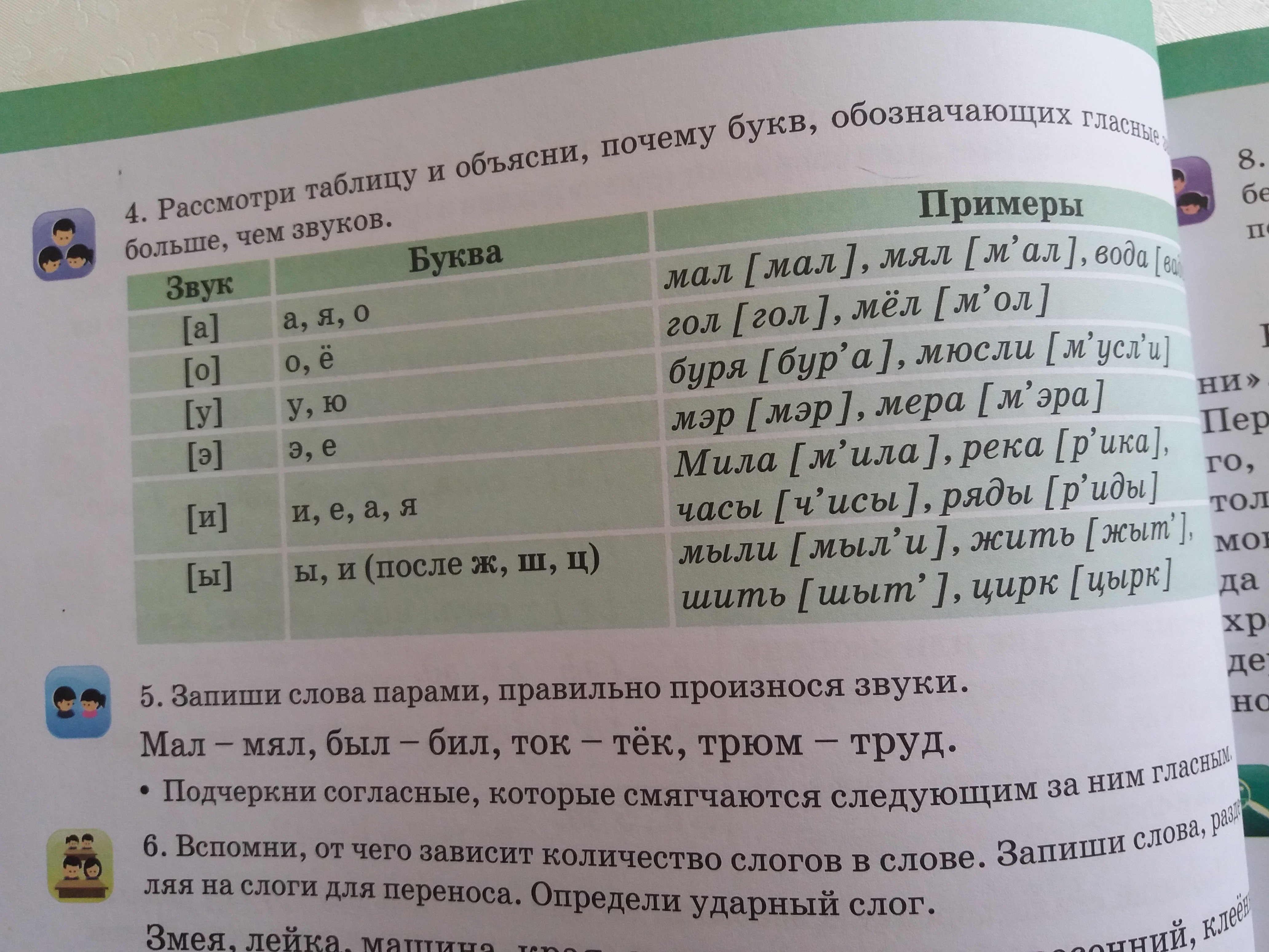 Упражнение номер. Упражнение номер 5.