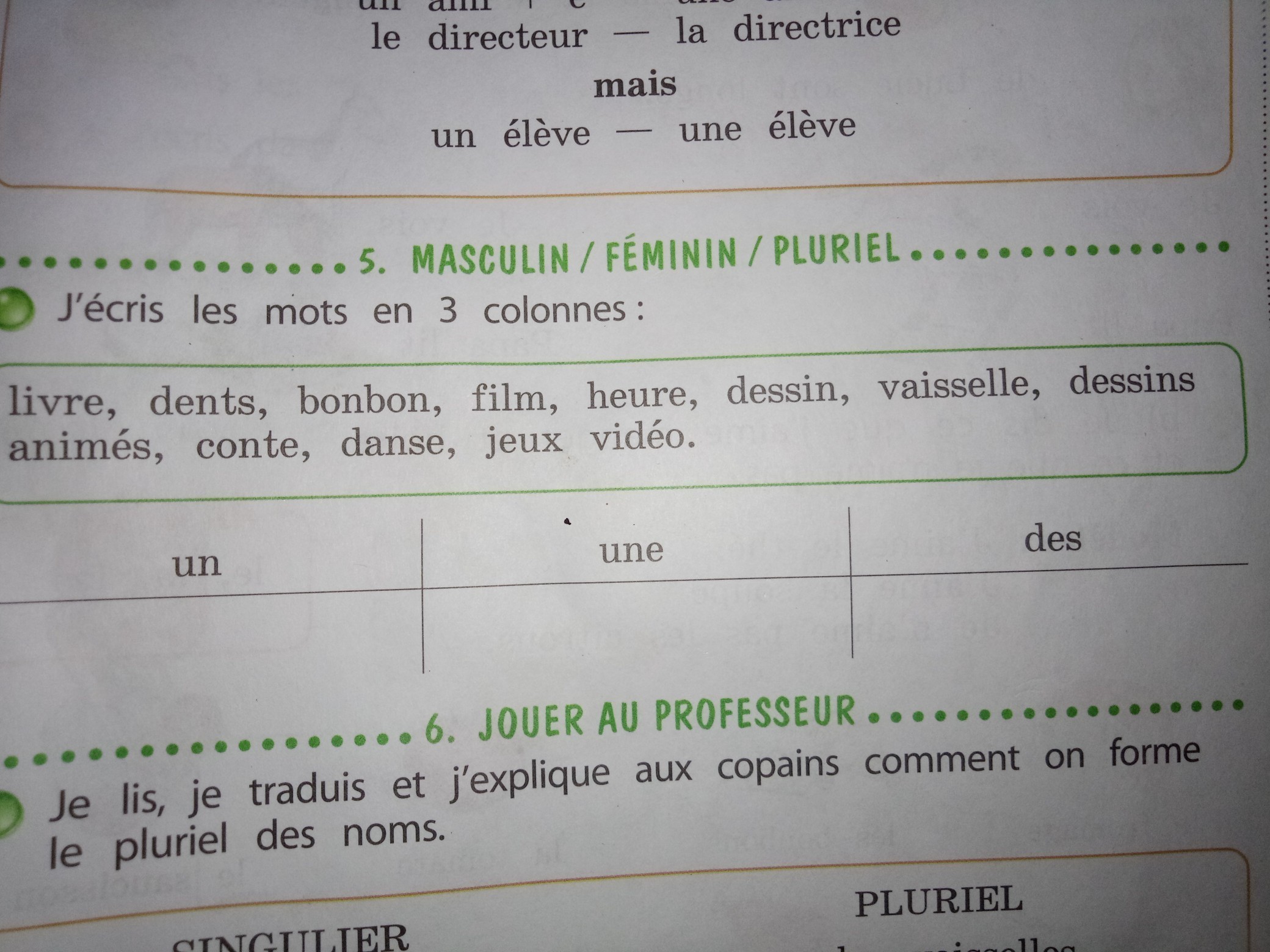 Ecris les. J'ecris les reponses.j'utilise ответы. Range les mots en trois Couronnes распредели следующие слова в три колонки. Range les mots en trois Couronnes распредели следующие слова.