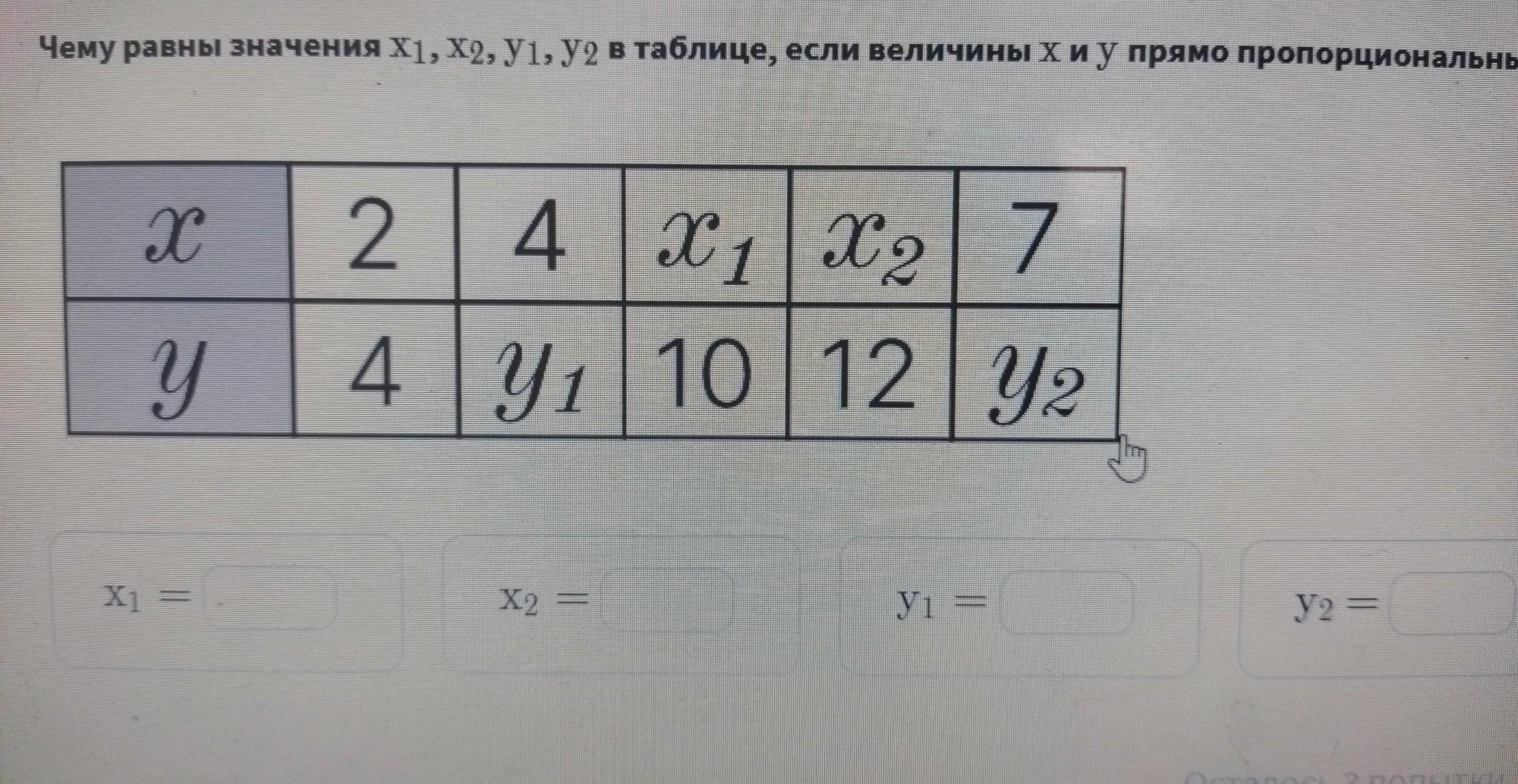 Номер 10 значение. Чему равны значения х у если величины прямо пропорциональны. Чему равна значение x1. Чему равны значения x1 x2 y1 y2. Чему равны x1 x2 y1 y2 в таблице если величины x и y обратно пропорциональны.