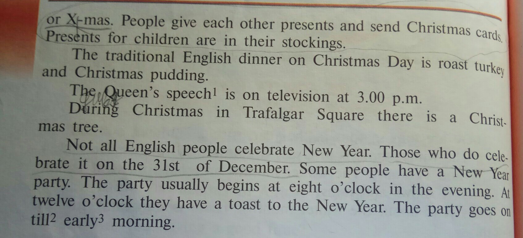 1 класс перевод. Class перевод. Not all English people New year. Those who do it on the 31st of December. A.