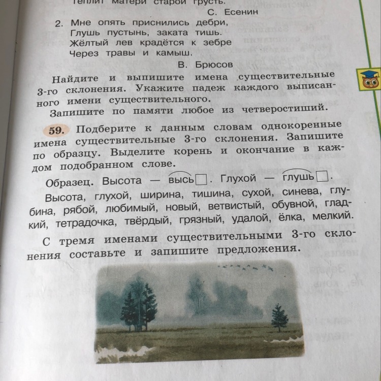 Однокоренные слова к слову склонение. Слово синева в 3 склонении. Мне опять приснились дебри глушь пустынь заката тишь. Склонение слова синева. Синева однокоренные слова.