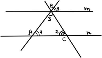 Прямые n и m параллельны найдите 3