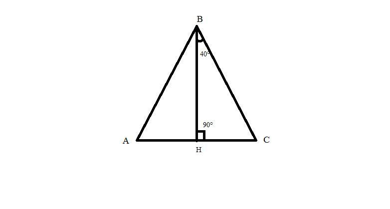 Равнобедренная сторона треугольника равна 34