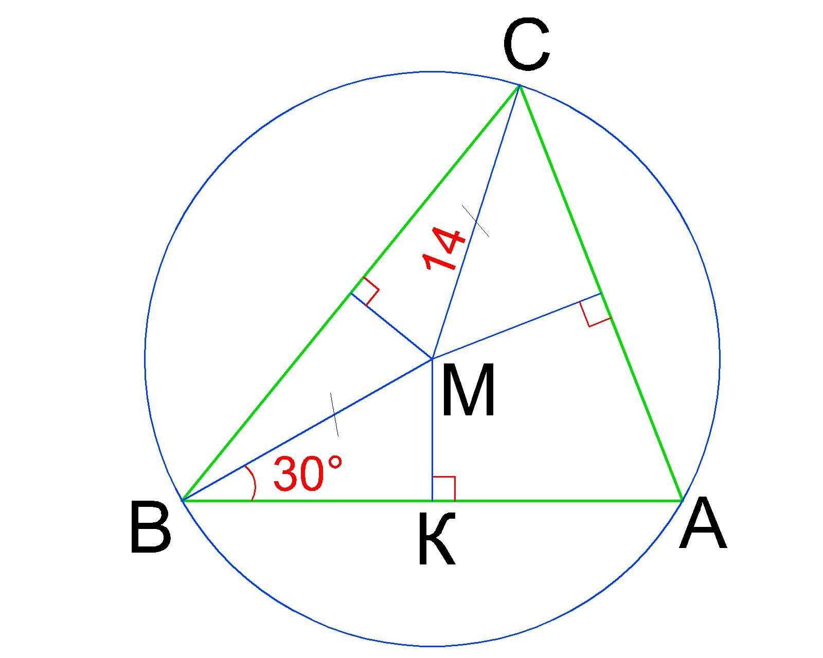 Серединный перпендикуляр к сторонам остроугольного. Остроугольном треугольнике ABC. Серединный перпендикуляр в остроугольном треугольнике. Перпендикуляр в правильном треугольнике. Серединный перпендикуляр остроугольного треугольника ABC.