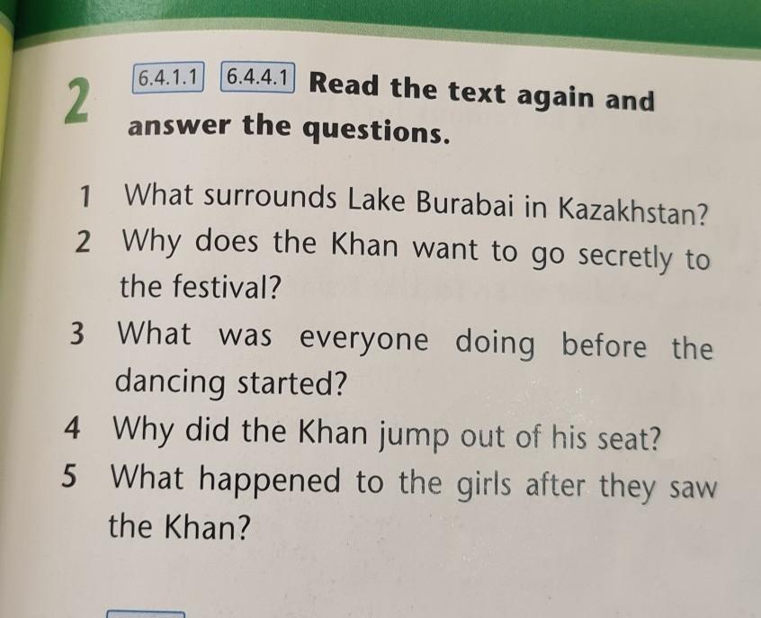 Read the text again and answer