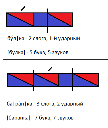 Звуковая схема белка 1 класс слова