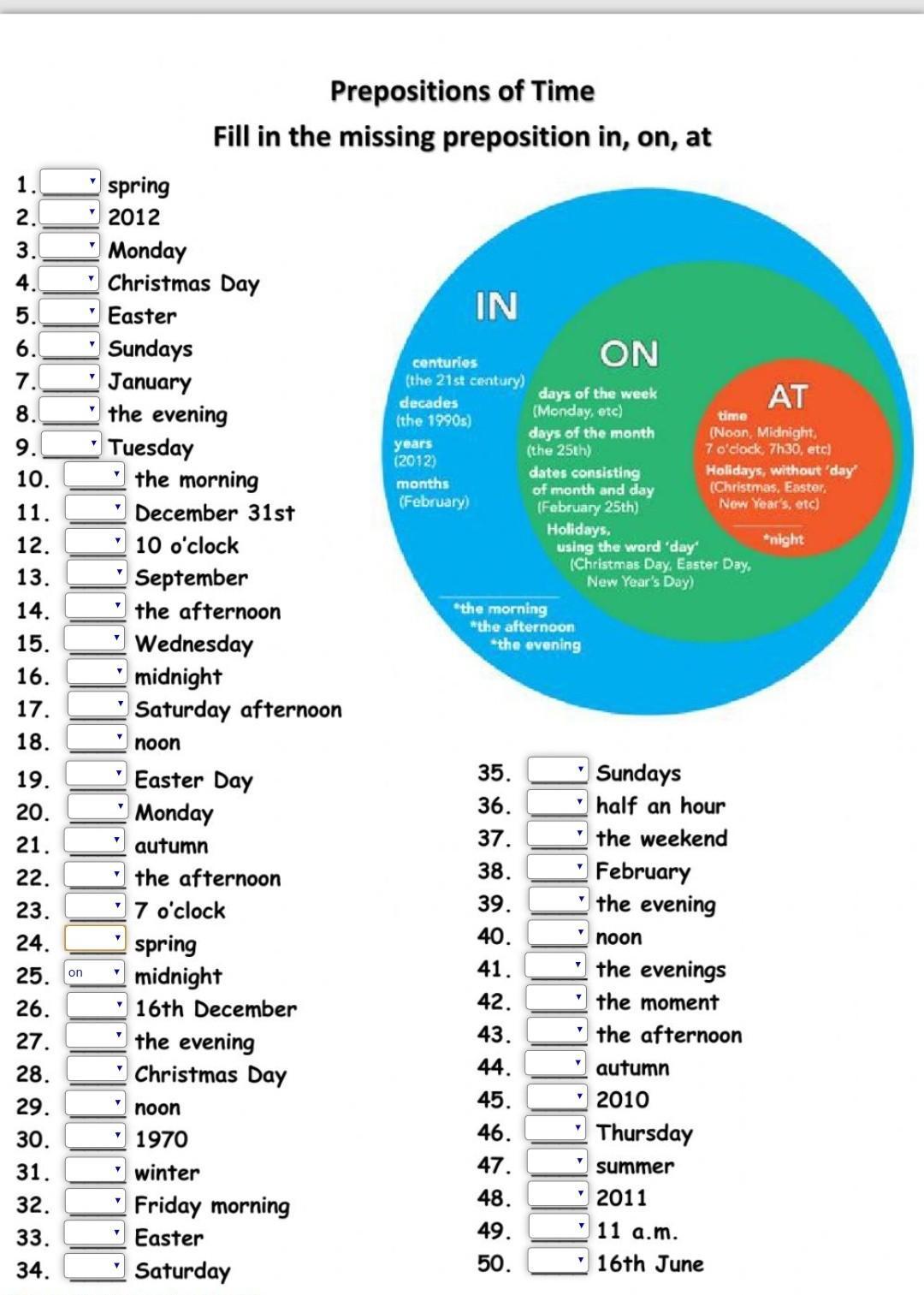 Fill in the missing question. Prepositions of time. Предлоги at in on Worksheets. Prepositions of time Worksheets. Предлоги времени в английском языке Worksheets.