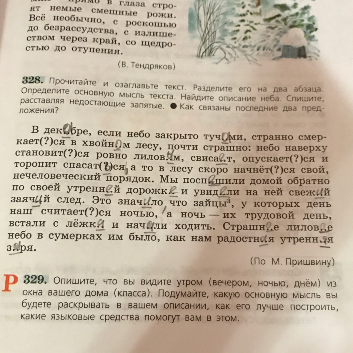 Начинает смеркаться основная мысль. Прочитайте текст что мешает его пониманию. Текст в декабре если небо закрыто. Основная мысль текста в декабре если небо. Опишите что вы видите утром вечером ночью днём из окна вашего дома.