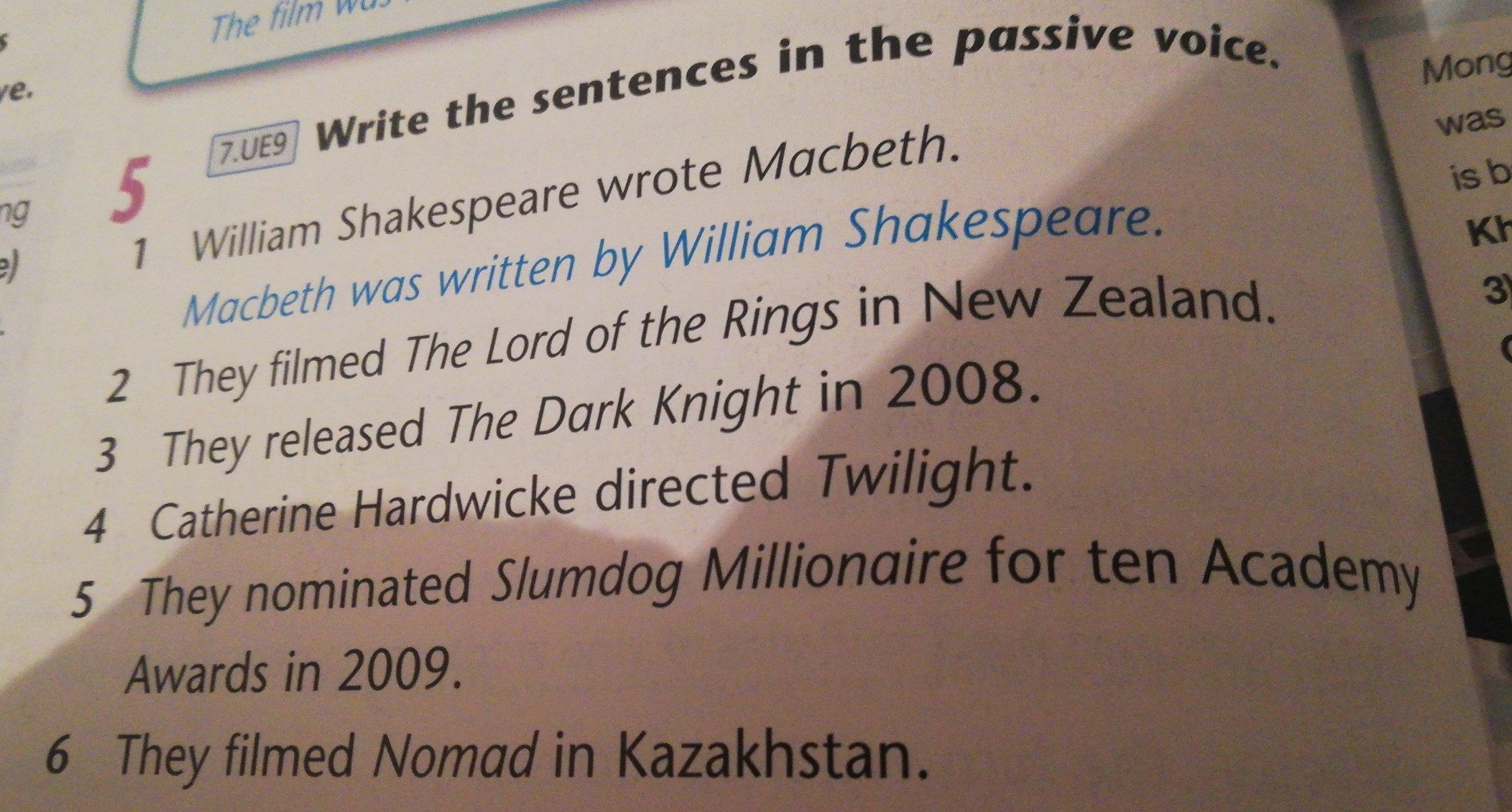 Write me for pass. Rewrite the sentences using the Passive Voice. Rewrite the sentences in the Passive Voice. Write the sentences in the Passive. Passive Voice 10 sentences.