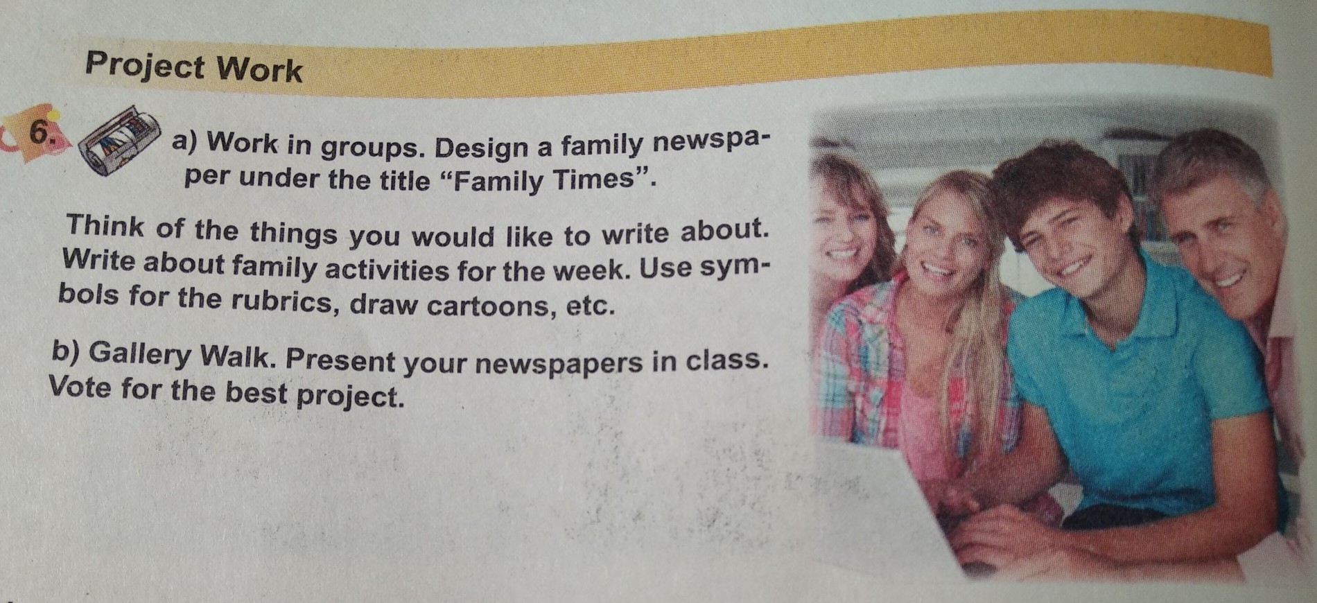 Write about your family