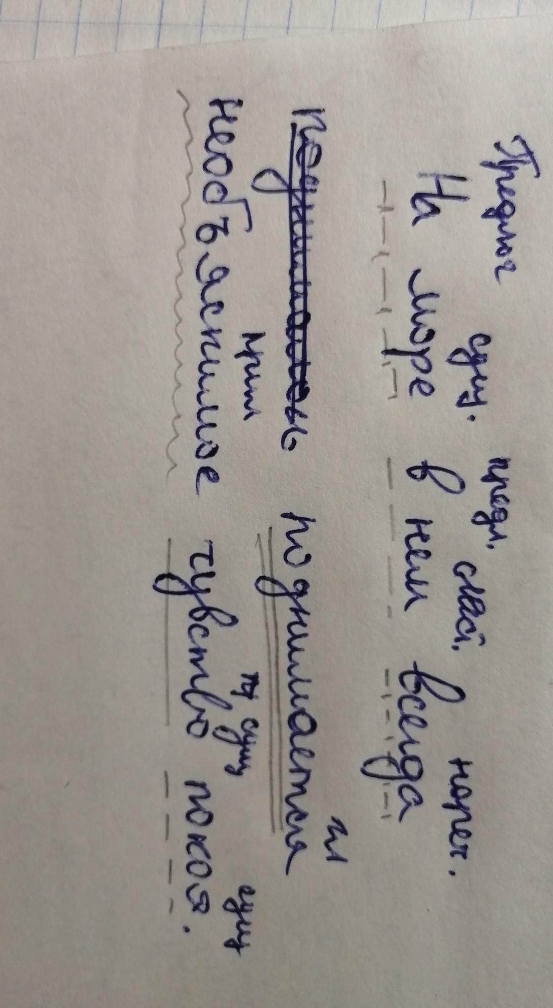 Несмотря на тишину и покой синтаксический разбор. На море в нём всегда поднимается необъяснимое чувство покоя. На море в нём всегда поднимается необъяснимое чувство покоя 4.