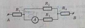 10 5 ом в вольтах. Найдите распределение сил токов. Напряжение резистора если амперметр показывает 2а. Электрическая цепь 4 амперметра и r1 r2 r3 r4. Амперметр 2а сопротивление 6ом.