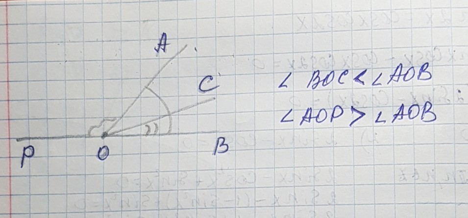 На рисунке 274 угол aob равен cod. Проведите Луч ОС так чтобы угол Вос. Начертите Луч ОС так, чтобы угол Вос. Проведите Луч OC так чтобы угол boc был меньше угла AOB И Луч op. Проведите Луч ОС так чтобы углы Вос был меньше АОВ.