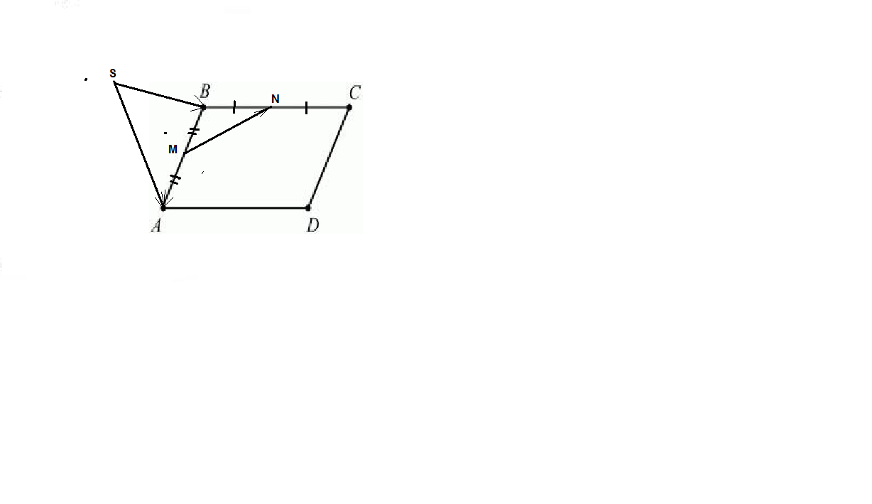 Вектор mn. Вектор ab+BC. Вектор MN =1/2(ad+BC). АВ 10,вс 35 рисунок параллелограмма.