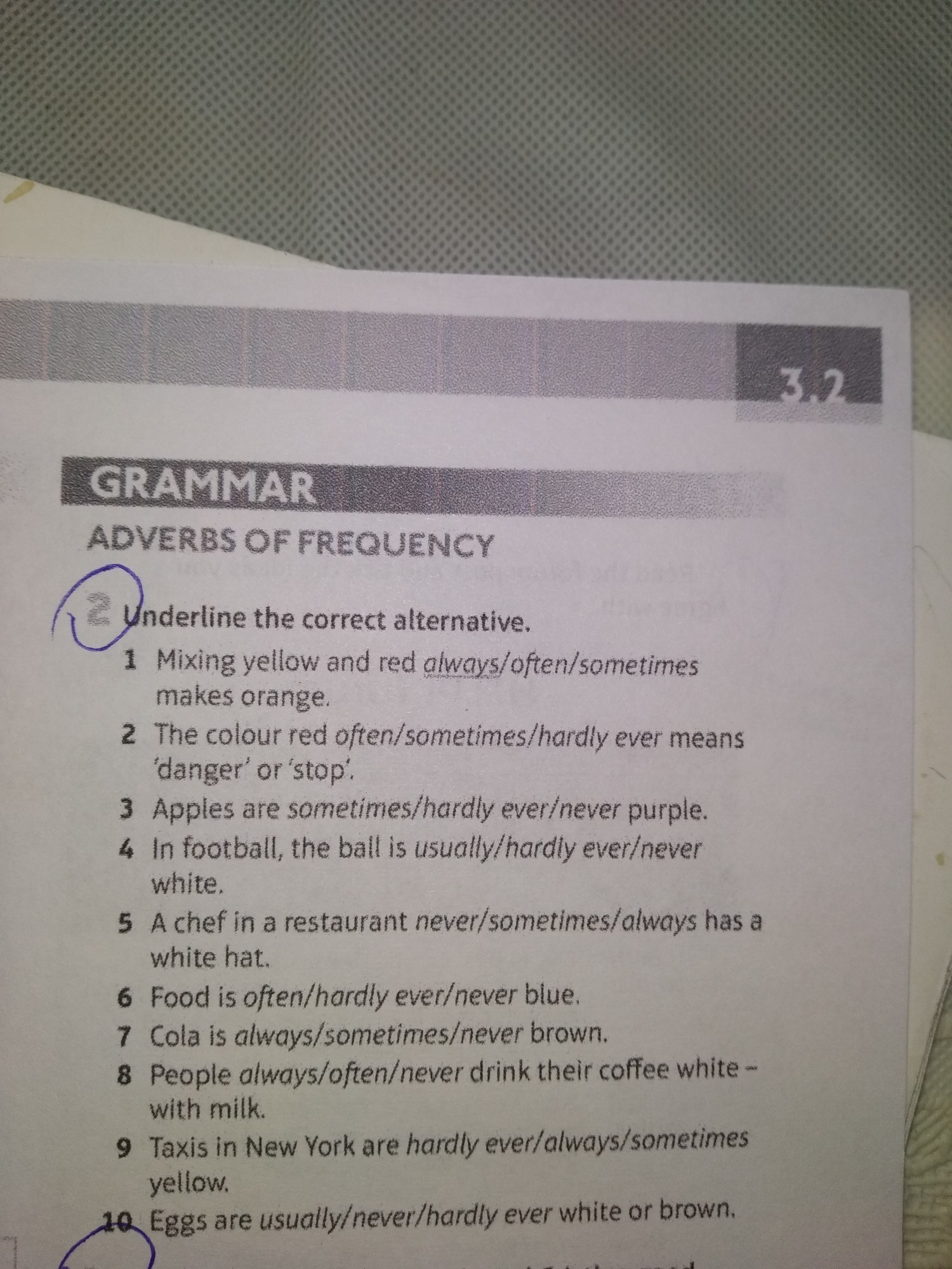 Underline the correct preposition. Underline the correct alternative. Underline the correct answer ответы. Grammar circle the correct alternatives ответ. Grammar d underline the correct.