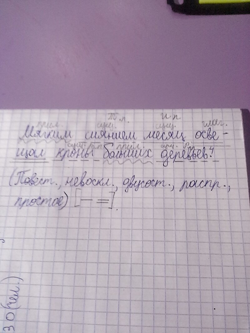 Юный месяц освещал свежекрашенную зеленую скамейку