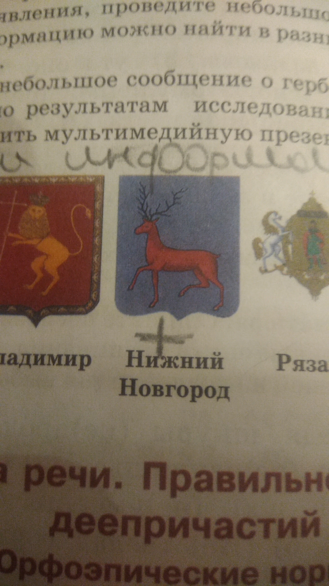 Герб новгород описание