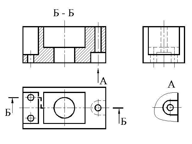 Левый разрез. Фронтальный разрез детали чертеж. Фронтальные и профильные разрезы чертеж. Фронтальный и профильный разрезы детали. Ступенчатый фронтальный разрез.