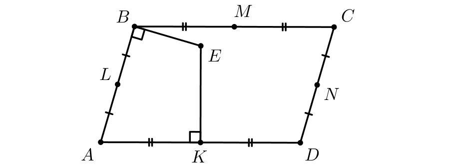 Сторон ab bc cd. Точки m и n являются серединами сторон ab и BC параллелограмма ABCD. Параллелограмме ABCD точки k l m и n являются серединами сторон ab BC CD И ad. K,L,M,N середины сторон параллелограмма ABCD AC 10 bd 6. На рисунке изображён ab=BC, CD=de.