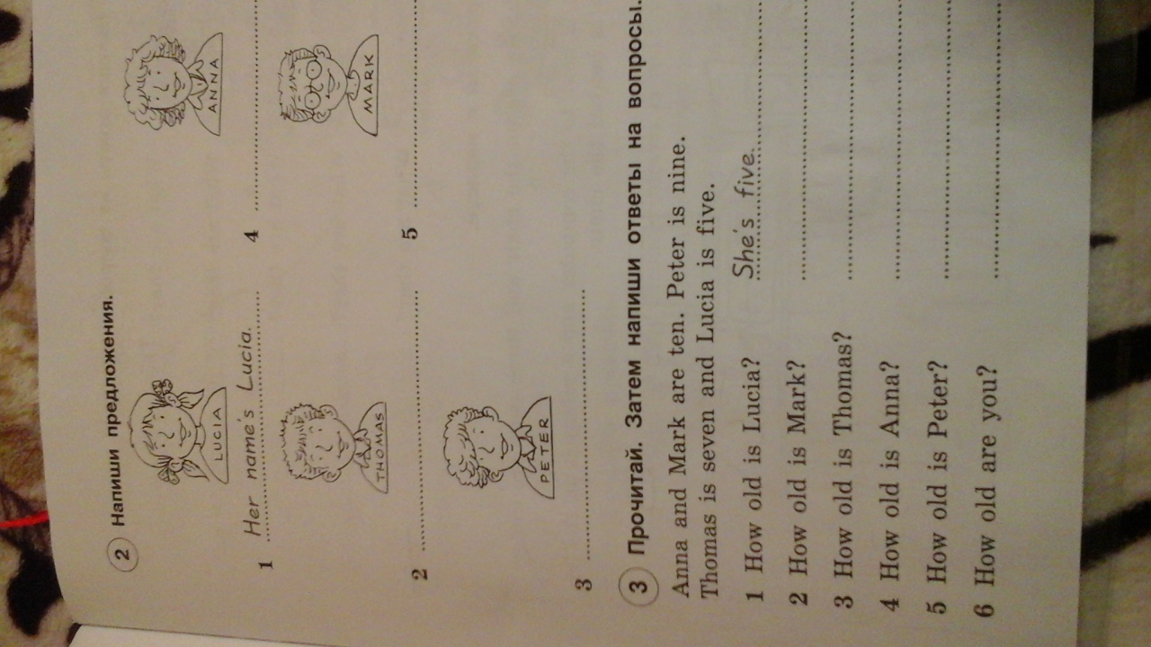4 how old are. How old is Mark ответ на вопрос. Напиши ответы на вопросы how old are you. Her name s Lucia. Напиши предложения her name's Lucia.
