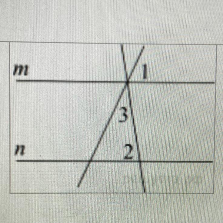 На рисунке m параллельна n. Прямые m и n параллельны Найдите 3 если 1 77.